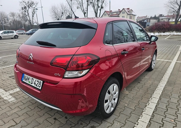 Citroen C4 cena 27900 przebieg: 232745, rok produkcji 2015 z Przecław małe 466